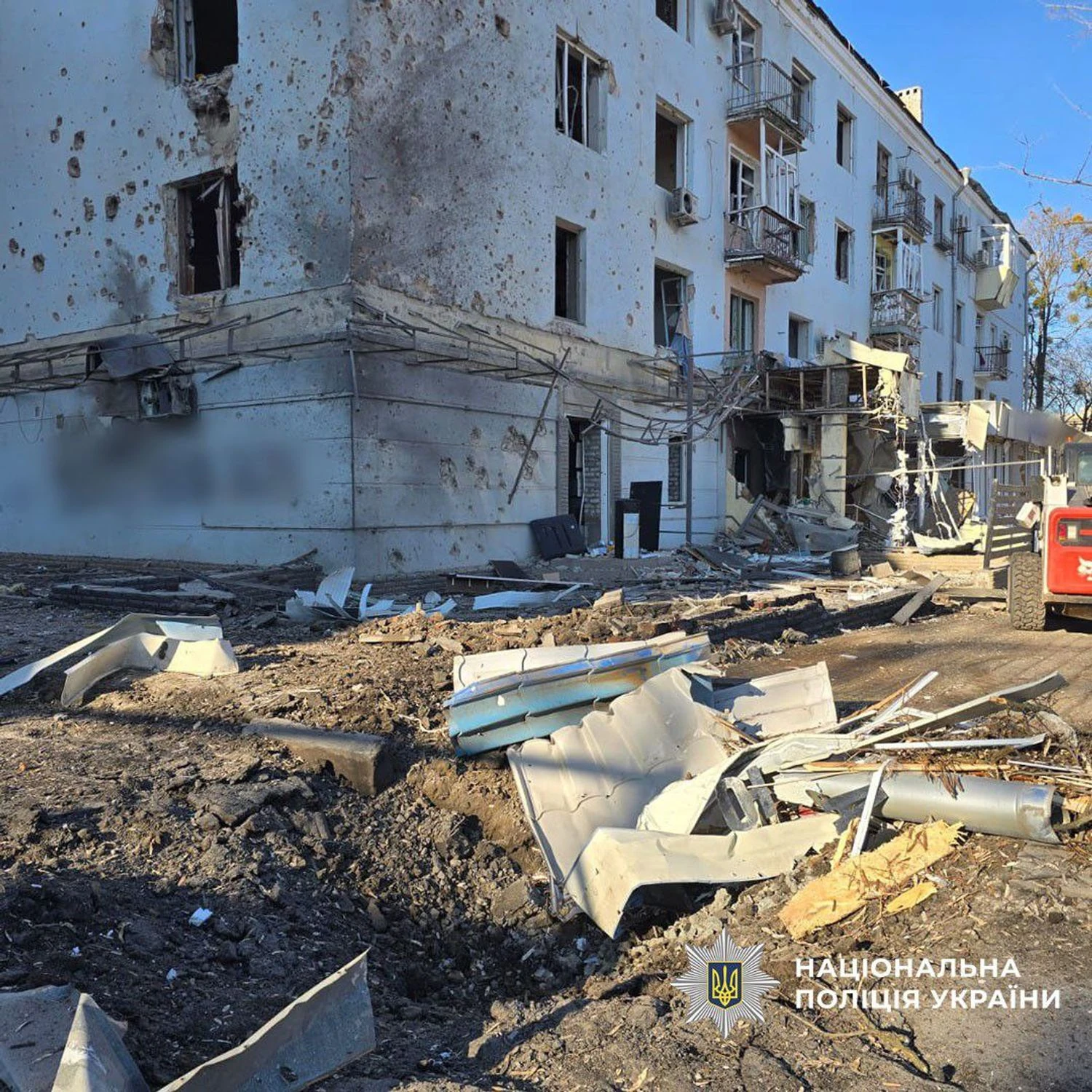 рф скинула чотири 250-кілограмові авіабомби на центр Краматорська