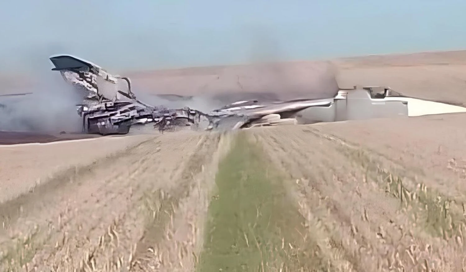 У Криму вдруге за тиждень розбився російський літак -  винищувач Су-30