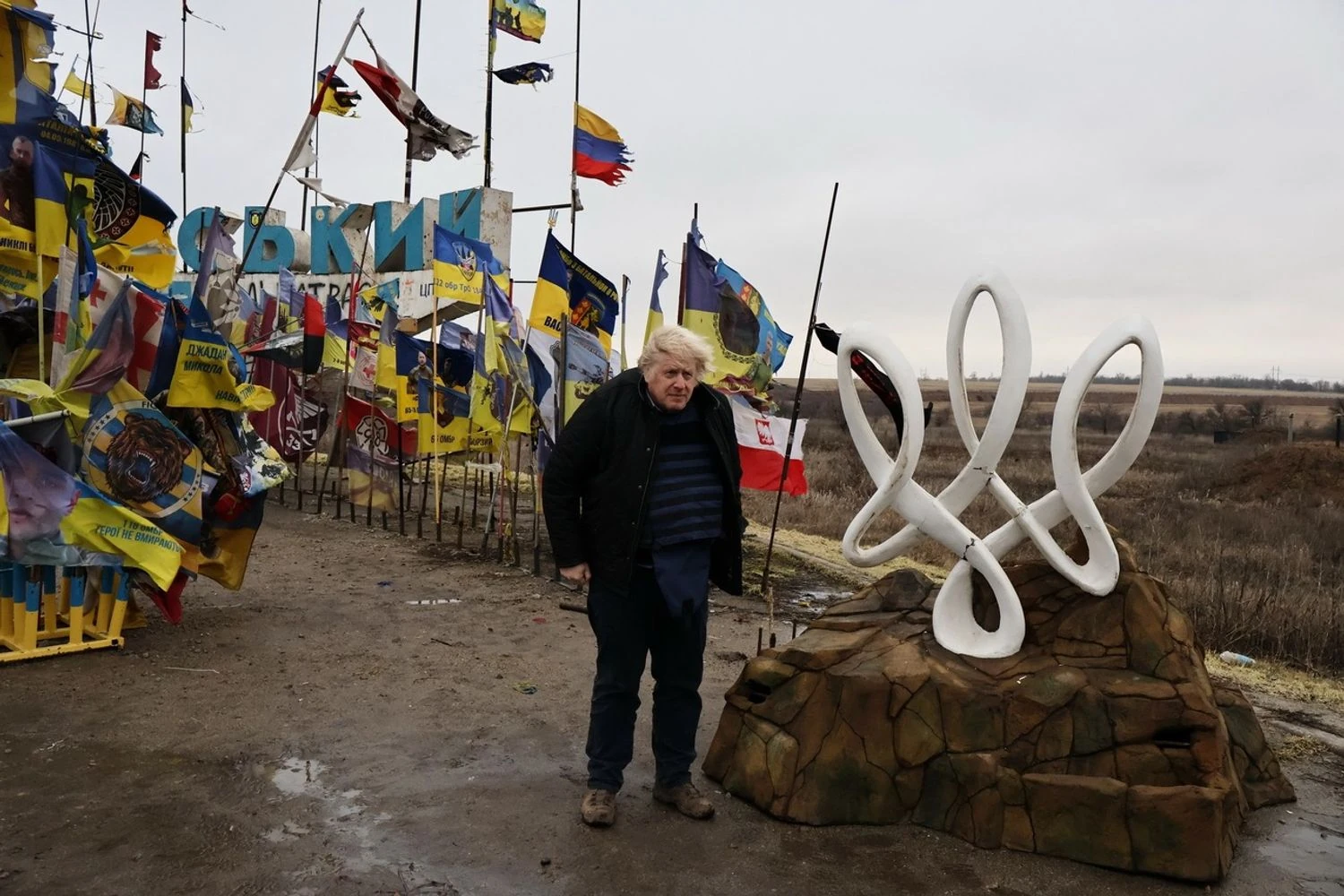 Борис Джонсон відвідав українських військових на Запорізькому напрямку