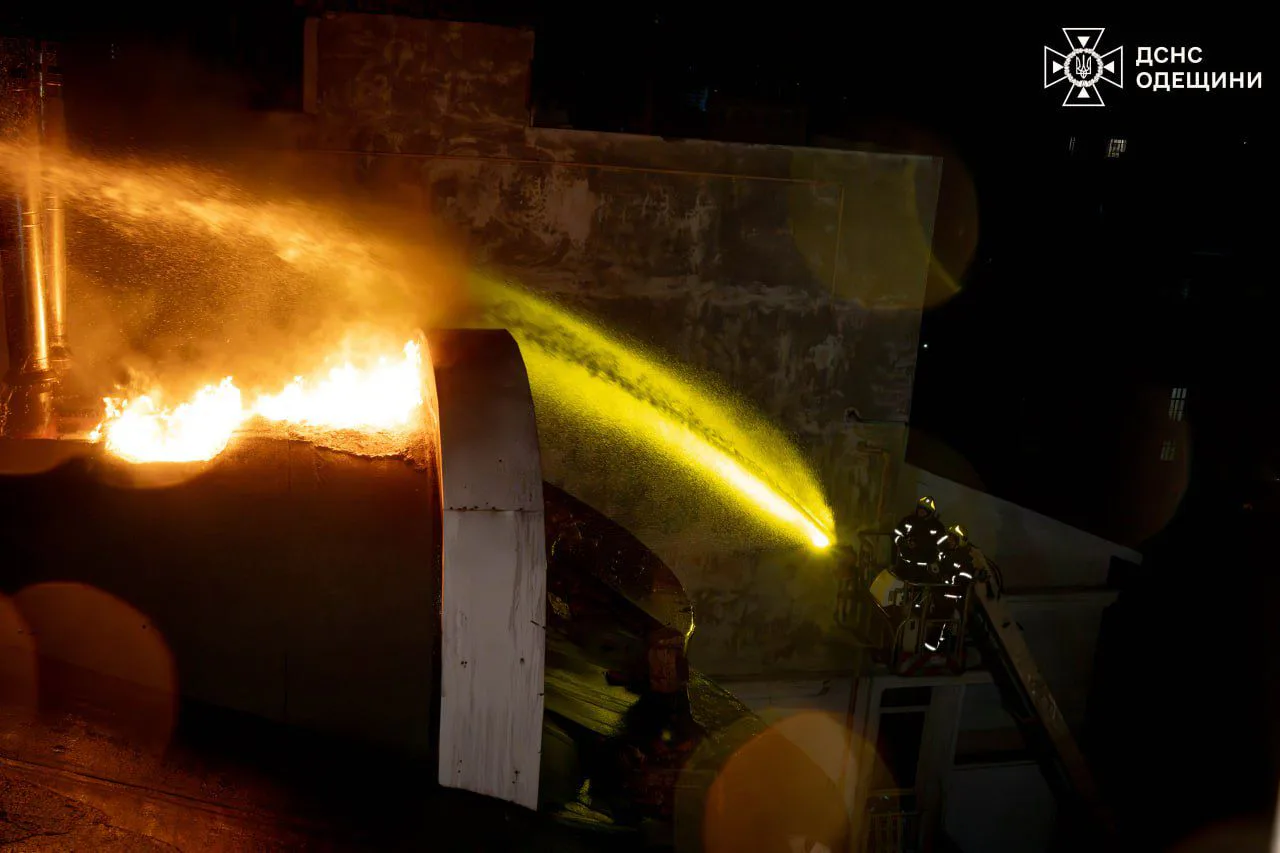 Російські дрони атакували іноземне судно біля порту Одеси