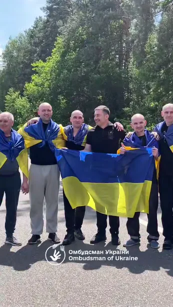 Україна повернула з російського полону ще сімох незаконно утримуваних цивільних - Лубінець