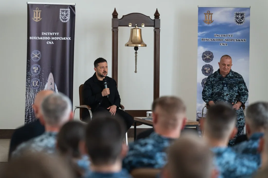 Україні в морі потрібна лінія оборони з дронами-перехоплювачами - Зеленський